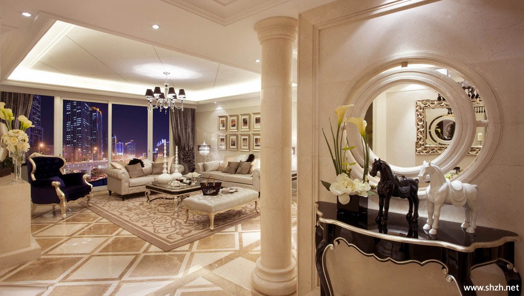 20款三层欧式农村别墅精致优雅三层简欧农村自建房别墅